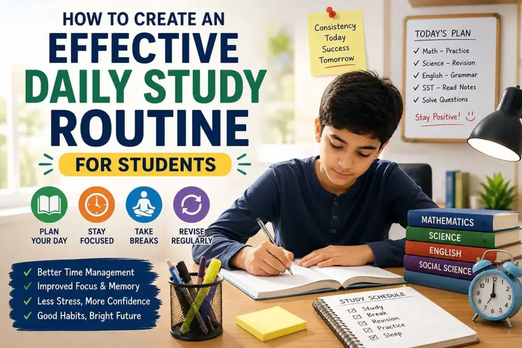 How to Create a Good Daily Study Plan for Students