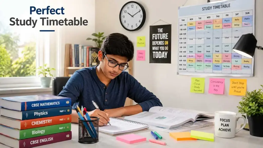 How to Create a Perfect Study Timetable for CBSE Students