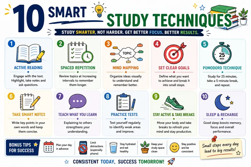 10-smart study techniques